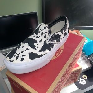 Woman vans slip on shoe